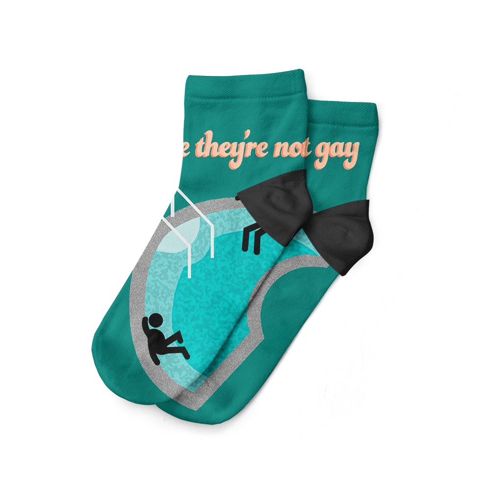 Cause they`re not gay