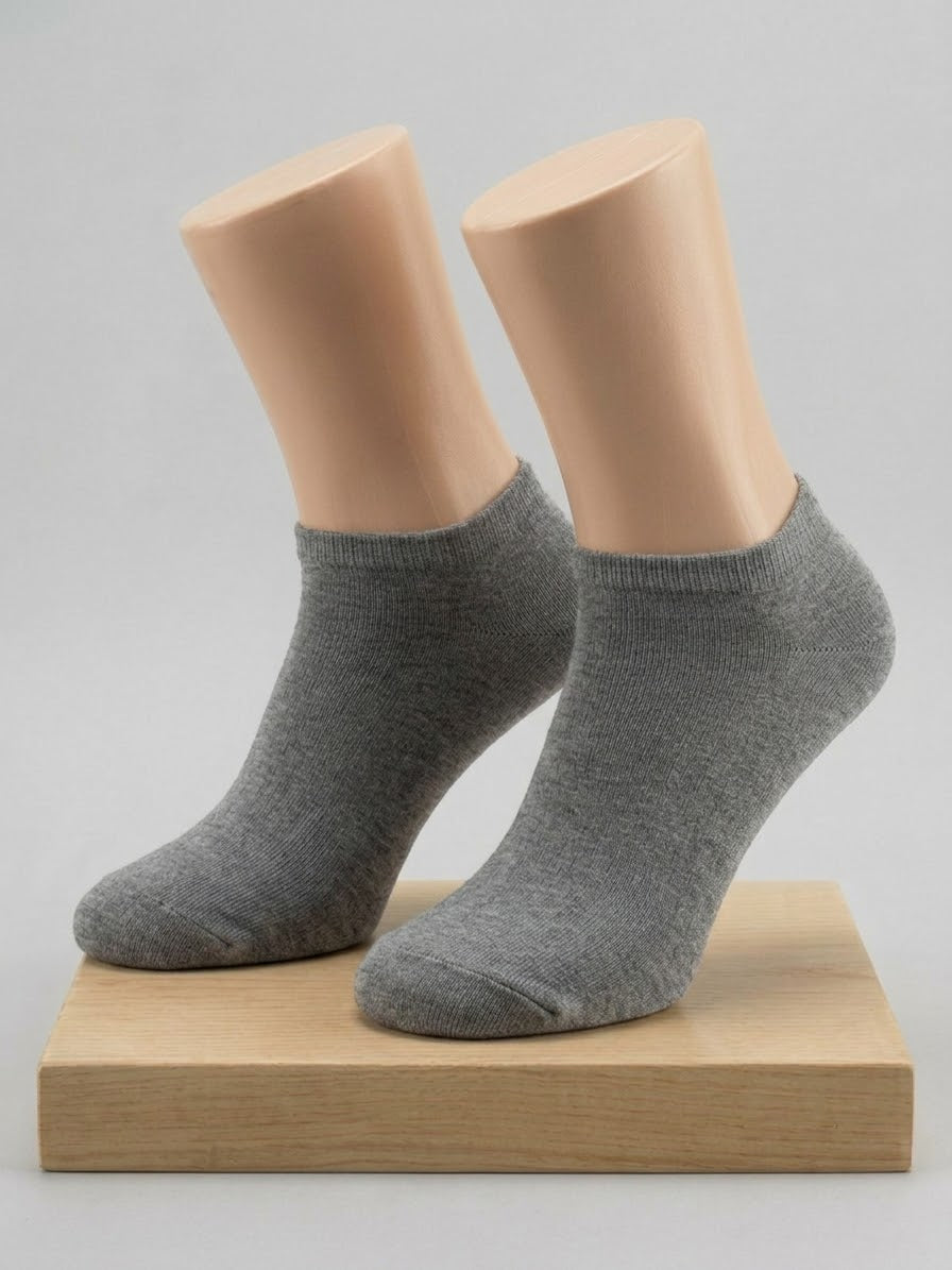 2 pares gris tobilleros