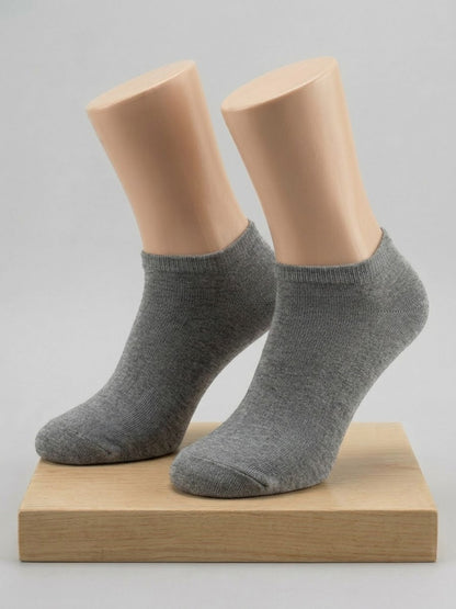 2 pares gris tobilleros