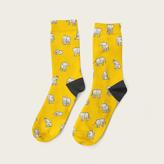 Elefante - Yuyubee Socks - Calcetin Sock
