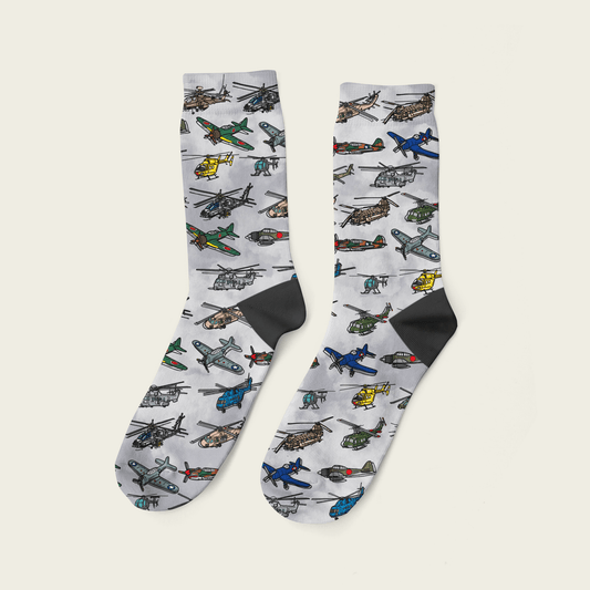 Helicoptero - Yuyubee Socks - Calcetin Sock
