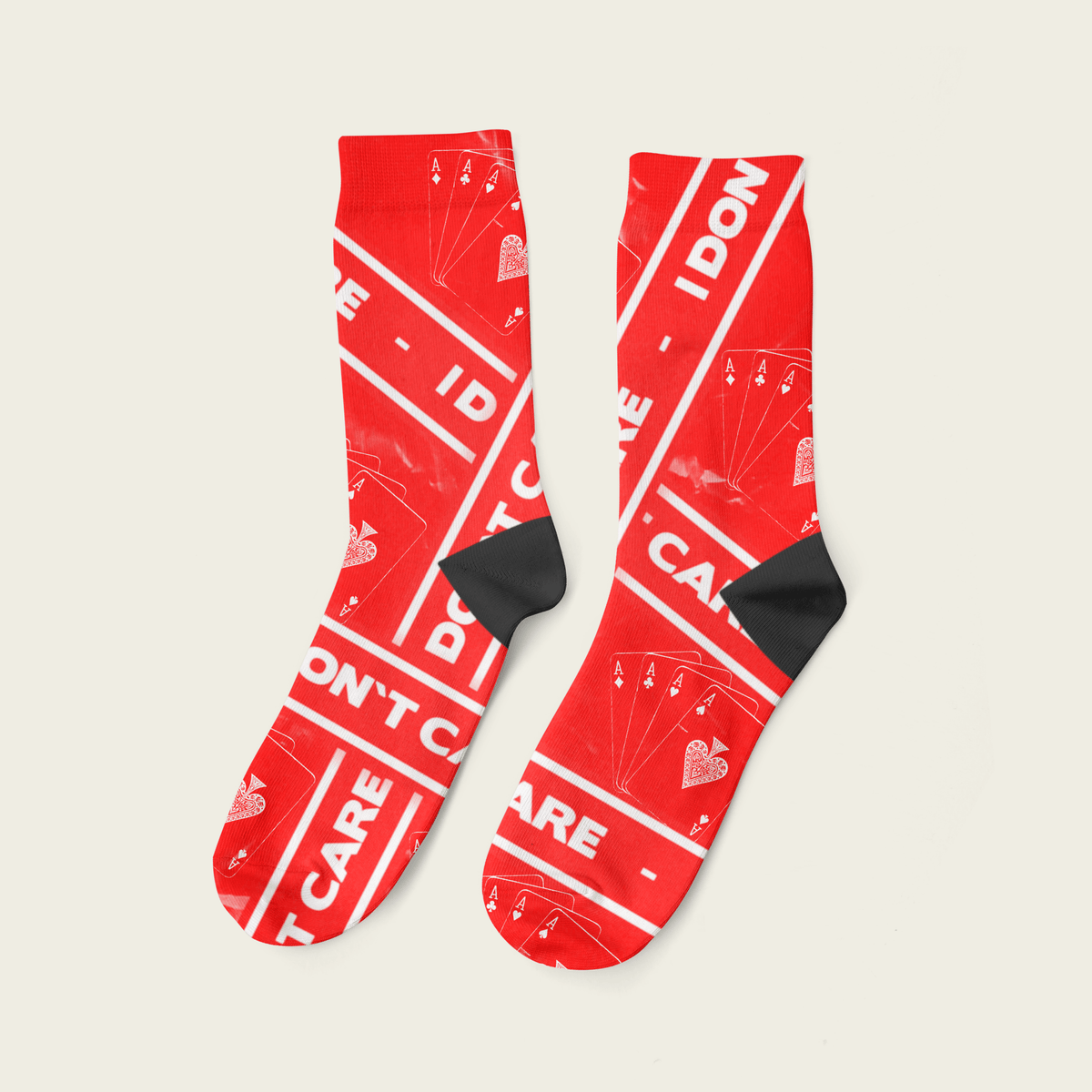 l Don't Care - Yuyubee Socks - Calcetin Sock